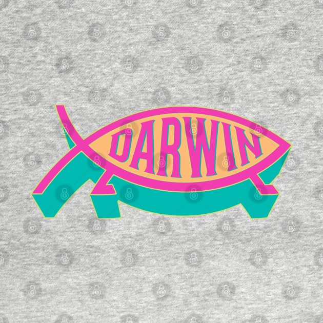 Darwin Fish Logo by Lima's